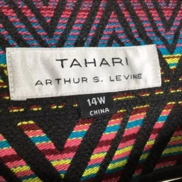 Tahari 14W Plus Size Dress Jacket - Picture 6 of 6